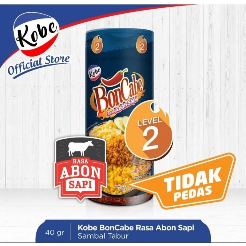 

BON CABE ABON SAPI TIDAK PEDAS LEVEL 2 40GR/ABON TABUR