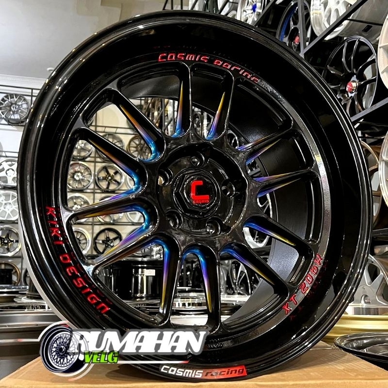 velg mobil racing R18 COSMIS XT LEBAR 9,5 velg mobil ring 18 velg racing mobil import termurah berku