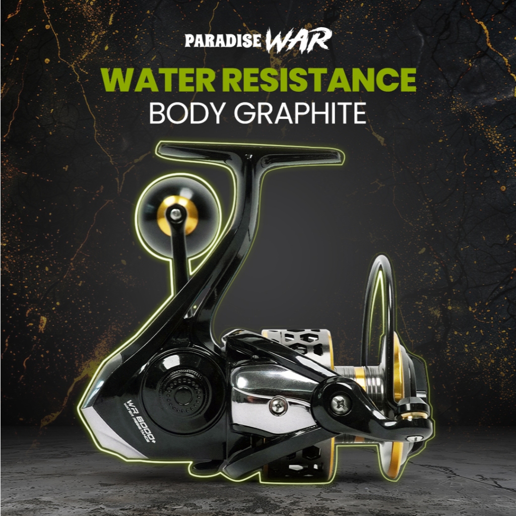 Tornado Reel Pancing Paradise WAR Sning Kuat Power Handle