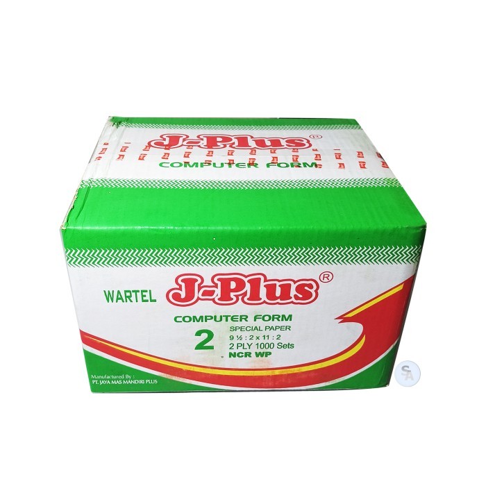 

Continuous Form J-PLUS 91/2 x 11/2 2Ply/2 ( K2 Wartel)