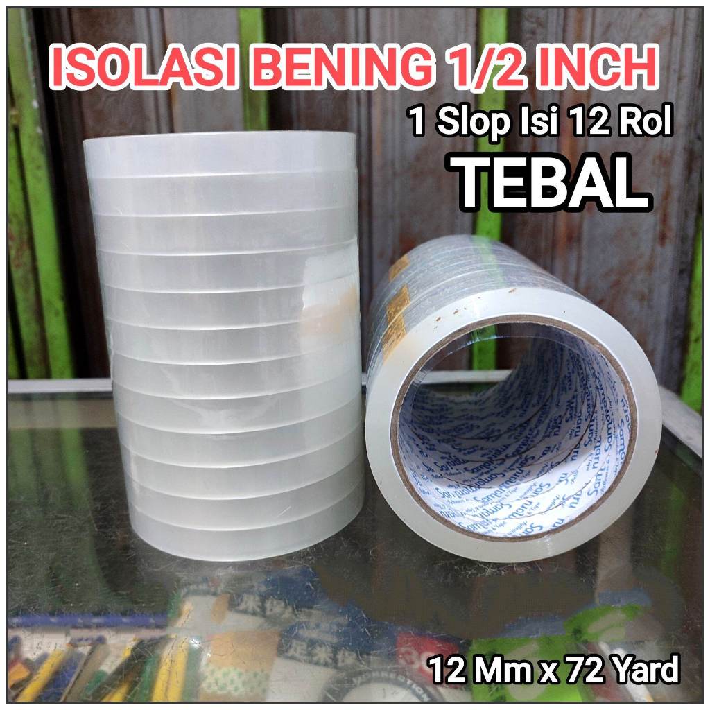 

isolasi 12 mm 1 slop isi 12
