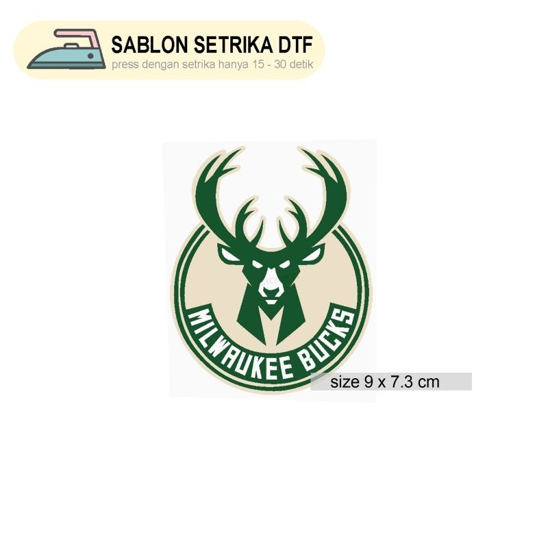 

Stiker Sablon MILWAUKEE BUCKS