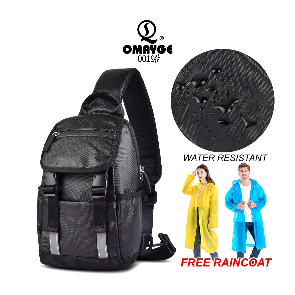 Omayge Tas Selempang Omayge 0019 Tas Slingbag Pria Tas Bahu