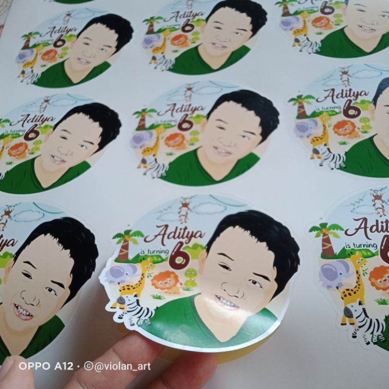 

Stiker Cutting Counture Ulang Tahun