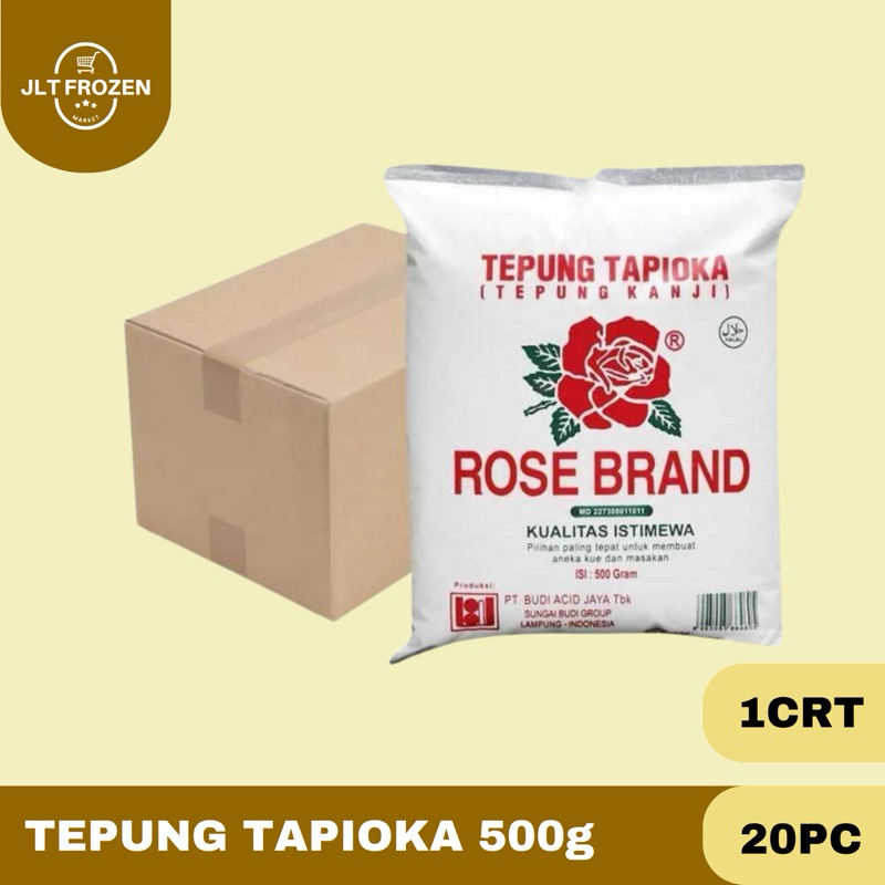 

Rose Brand Tepung Tapioka 500g DUS isi 20pc