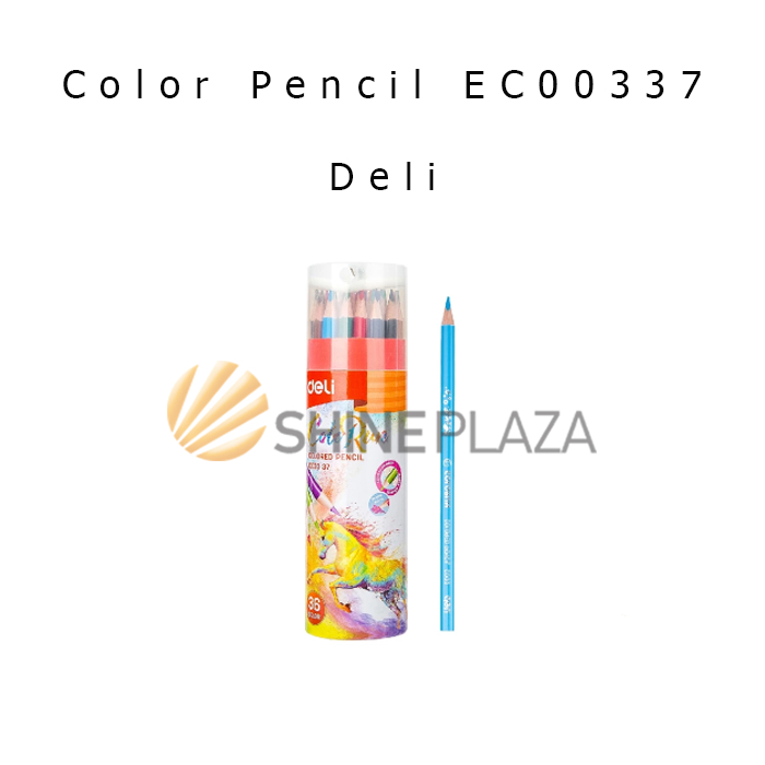 

Pensil Warna Deli EC00337 36 Warna - Color Pencil Deli 36 Colors Dengan Rautan