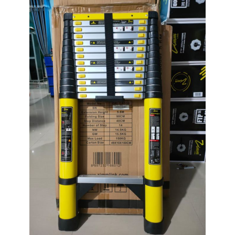 ZIMMLINK Tangga Telescopic 4.4 Meter Teleskopik