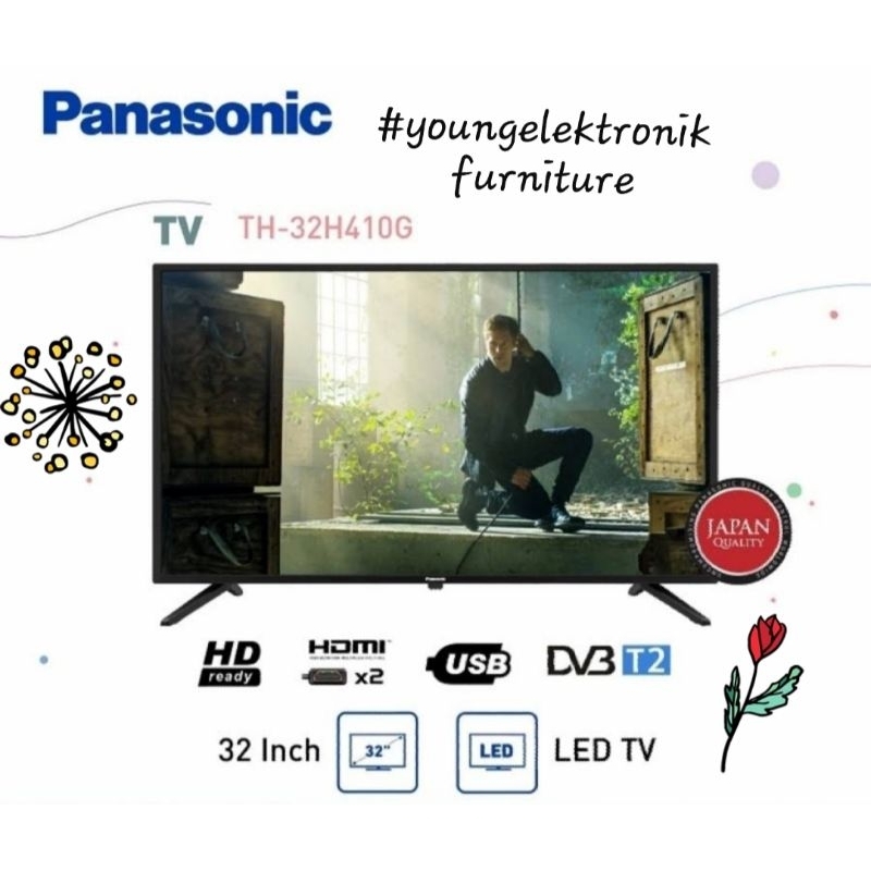 Tv led panasonic 32 in 32H410G