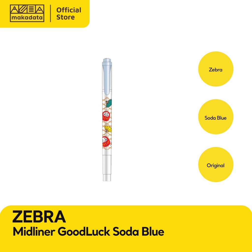 

MILDLINER / MIDLINER ZEBRA GOODLUCK (1 PCS) MURAH