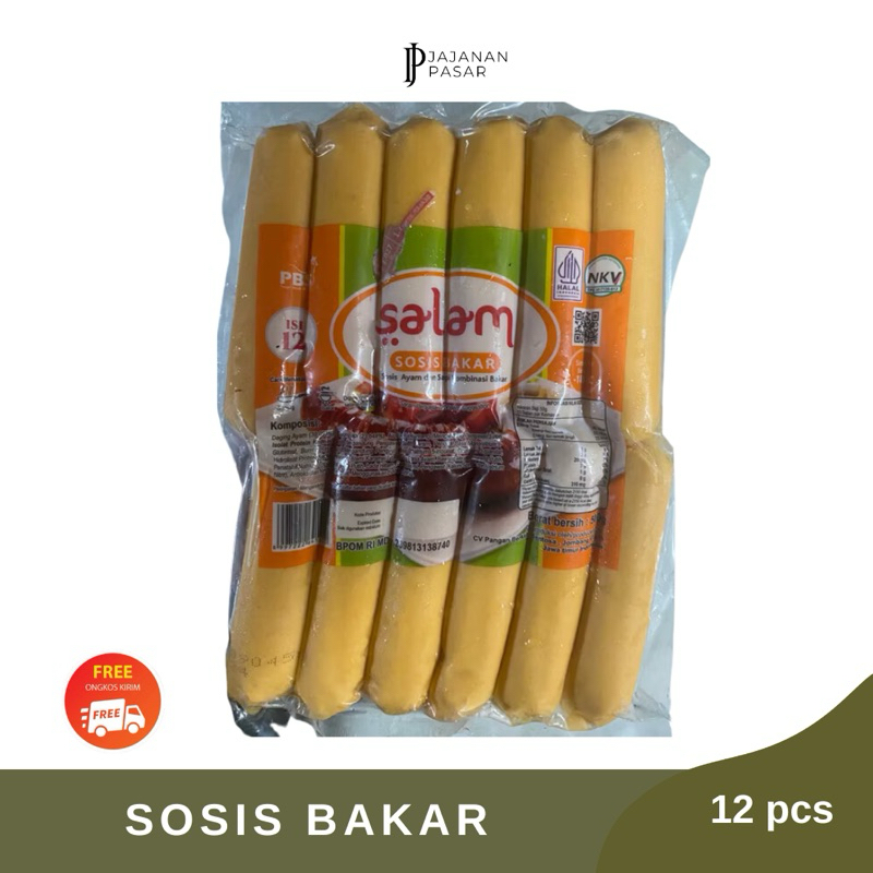 

SOSIS Bakar Salam isi 12pcs / 500gr