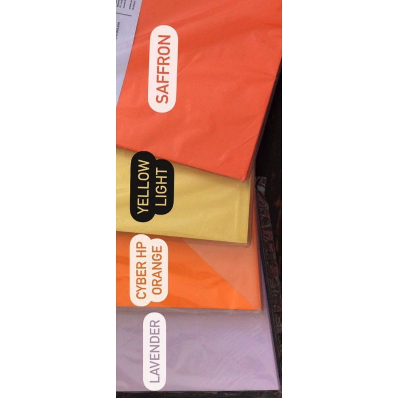 

Kertas HVS warna spectra A4 80grm /25 lembar