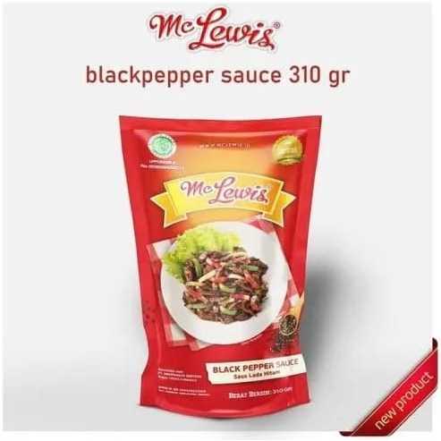 

Mc Lewis Saos 310 g KECIL (Spaghetti / Barbeque / Blackpepper)