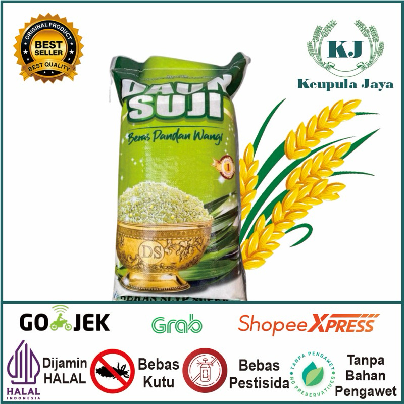 

beras daun suji pandan wangi super premium 5kg 10kg 20kg