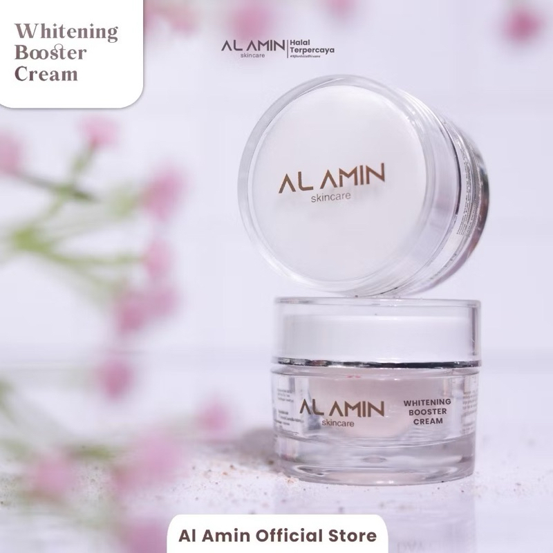 Alamin Skincare H2 Whitening Pagi Booster Pencerah Sebelum Sunscreen