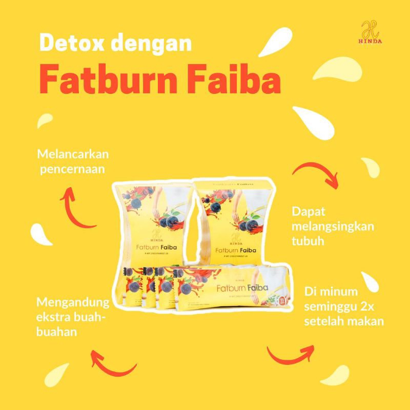 FATBURN FAIBA SERBUK PELANGSING HINDA SKINCARE
