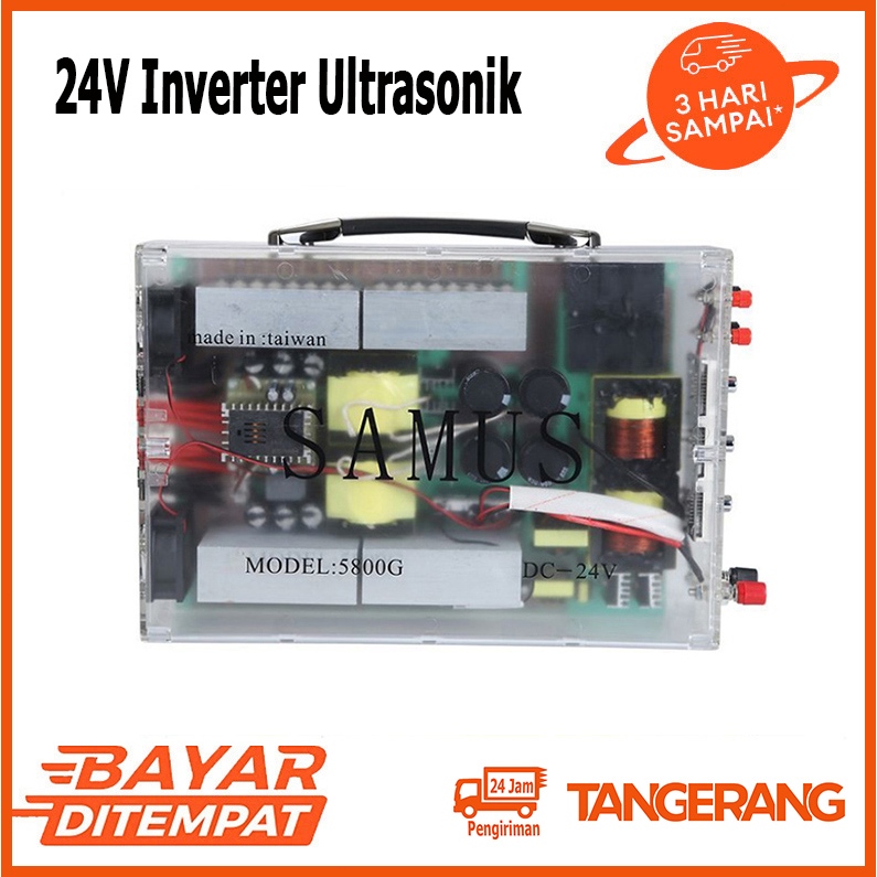 Samus 5800G 7000W 230A 24V Inverter Ultrasonik Daya Tinggi Inverter Daya Peralatan Listrik dengan Ki
