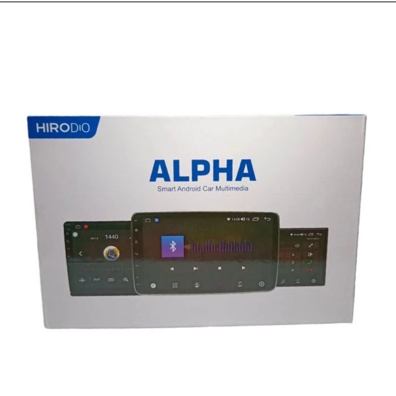 HIRODIO Alpha 9 - Headunit 2 DIN 9 inch - QLED 4/64