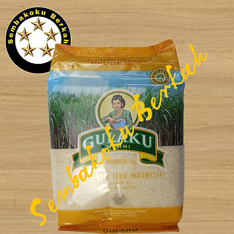 

Gulaku kemasan kuning 1KG (GRATIS ONGKIR INSTANT)