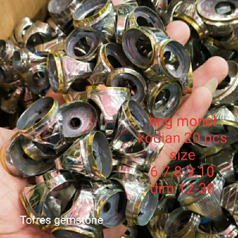 RING/CINCIN MONEL MODEL TANAM KODIAN 20 PCS