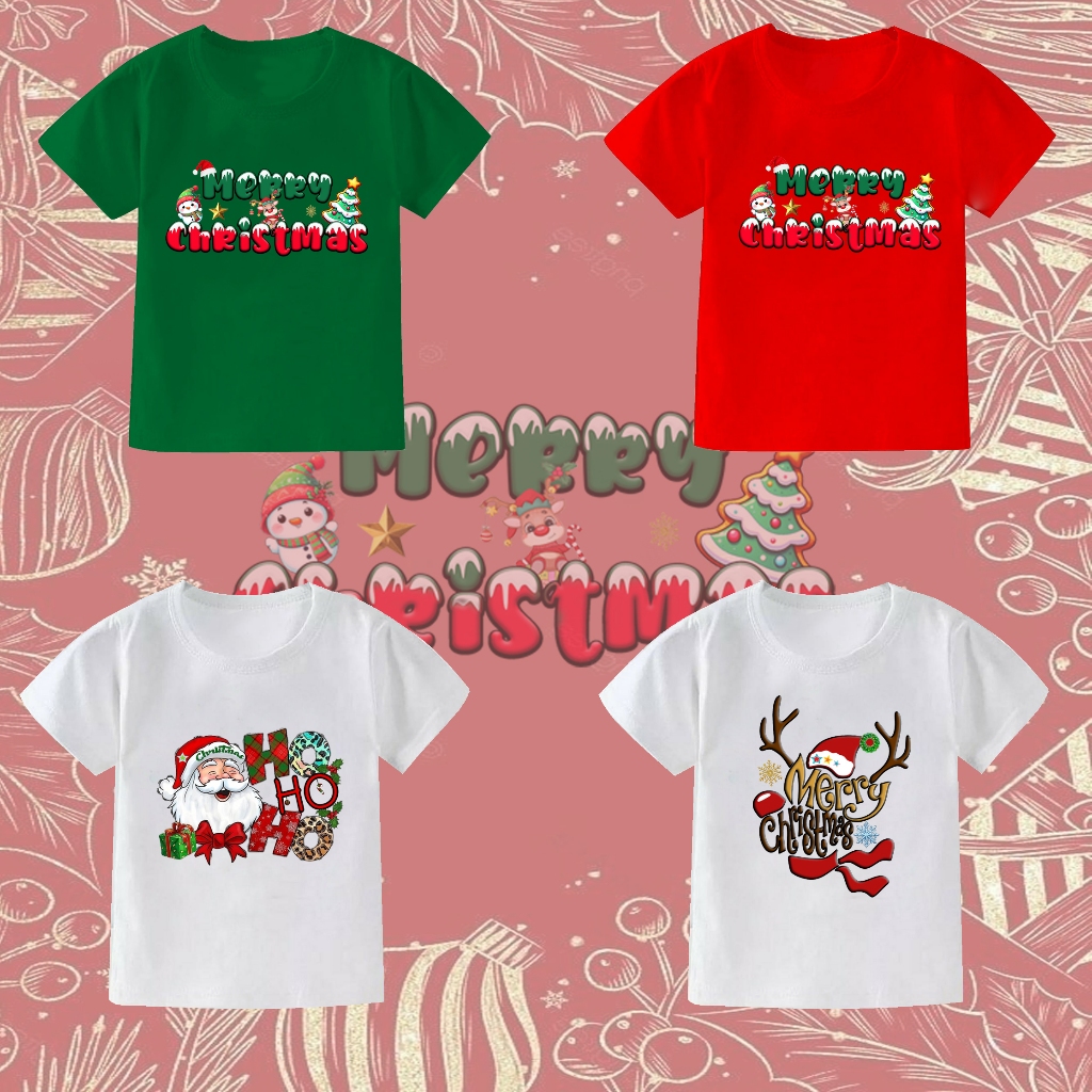 Baju Natal Anak Anak 2024 New/baju natal anak perempuan