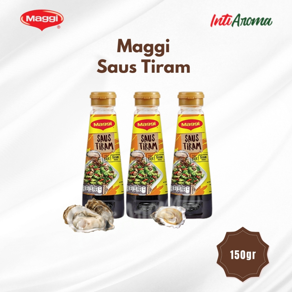 

Saus Tiram Oyster Maggi botol kemasan 150gr Maggie Saos Tiram