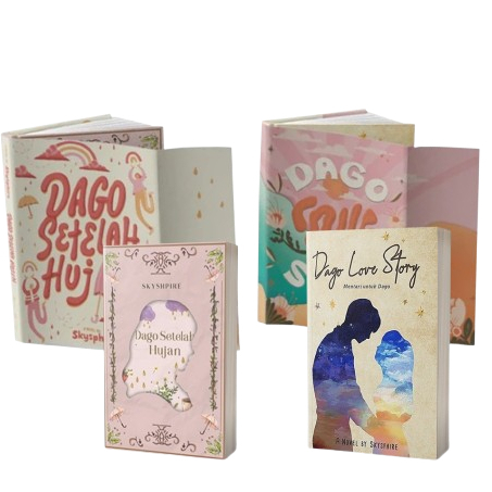 Novel Dago Love Story / dago setelah hujan- Skysphire