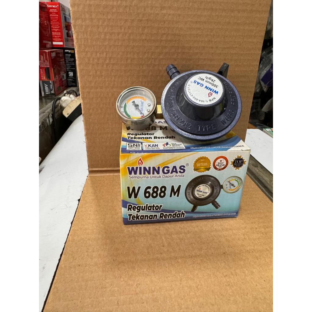 REGULATOR LPG 3 KG REGULATOR LPG 12 KG ORIGINALREGULATOR WINN GAS W 688 M
