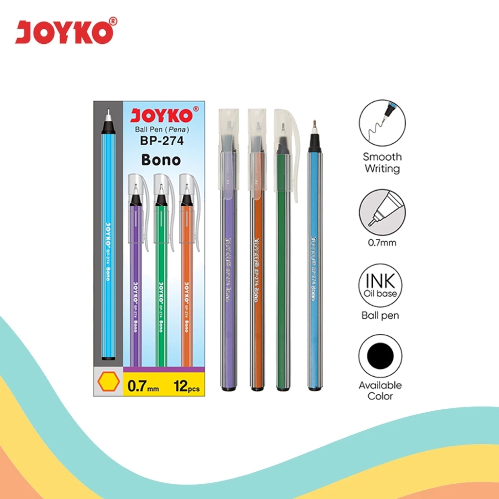 

BALLPOINT JOYKO BP-274 BONO (12 PCS)