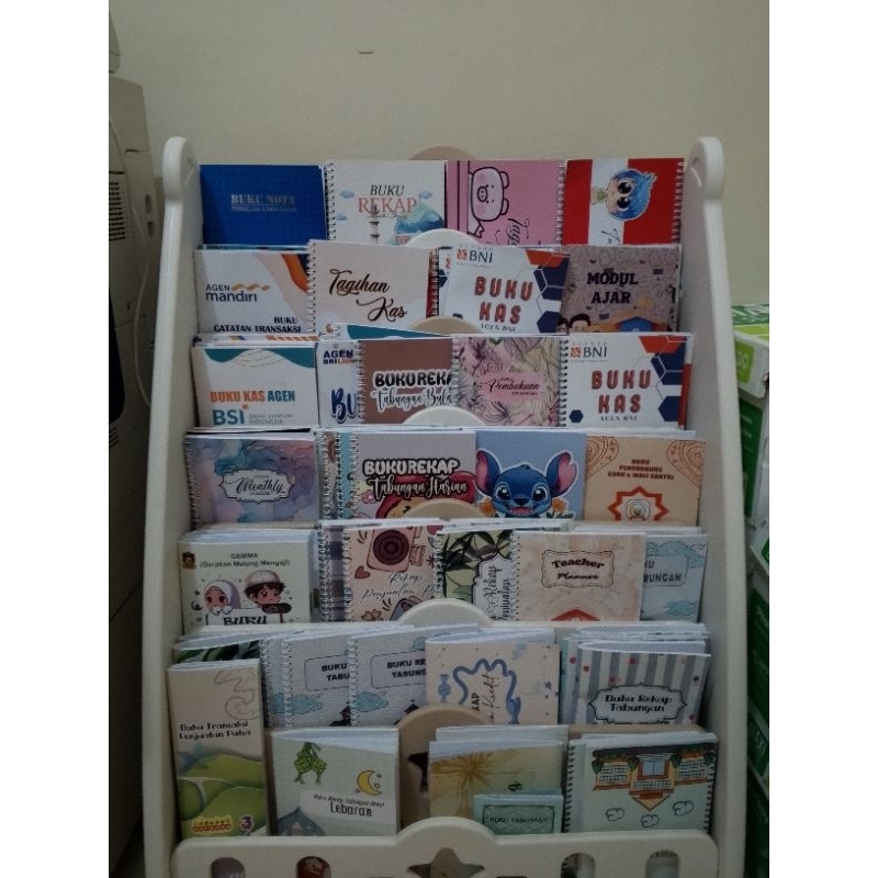 CUSTOM BUKU JILID SPIRAL/JILID STAPLES BAHAN COVER ART PAPER