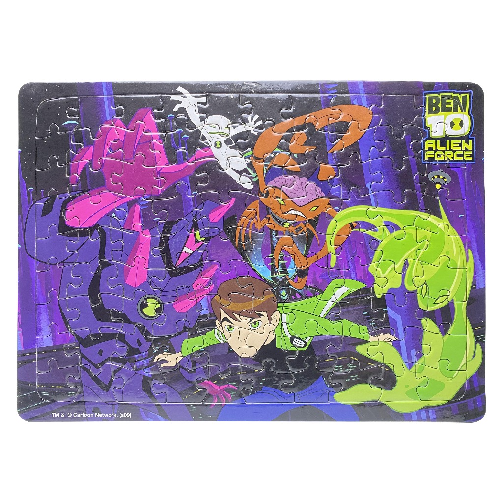 Puzzle Large Besar Ben 10 Alien Force Omnitrix Power - Mainan Puzzle Ben 10 - BJ-090516