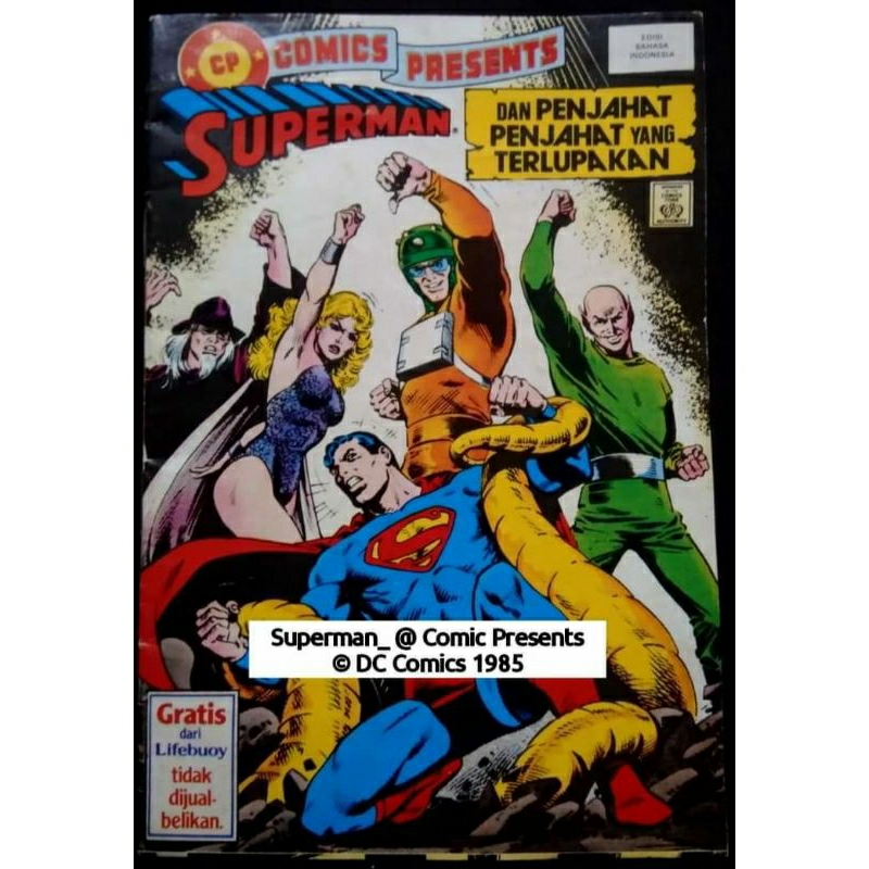 komik jadul cypress SUPERMAN