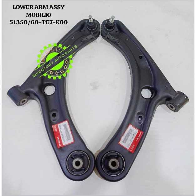 LOWER ARM ASSY MOBILIO 51350/60-TE7-K00 KWALITAS OEM
