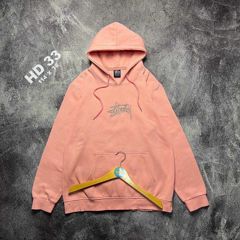 HD 33 - Hoodie STUSSY Second Brand - Hoodie Second - Thriftshop Original