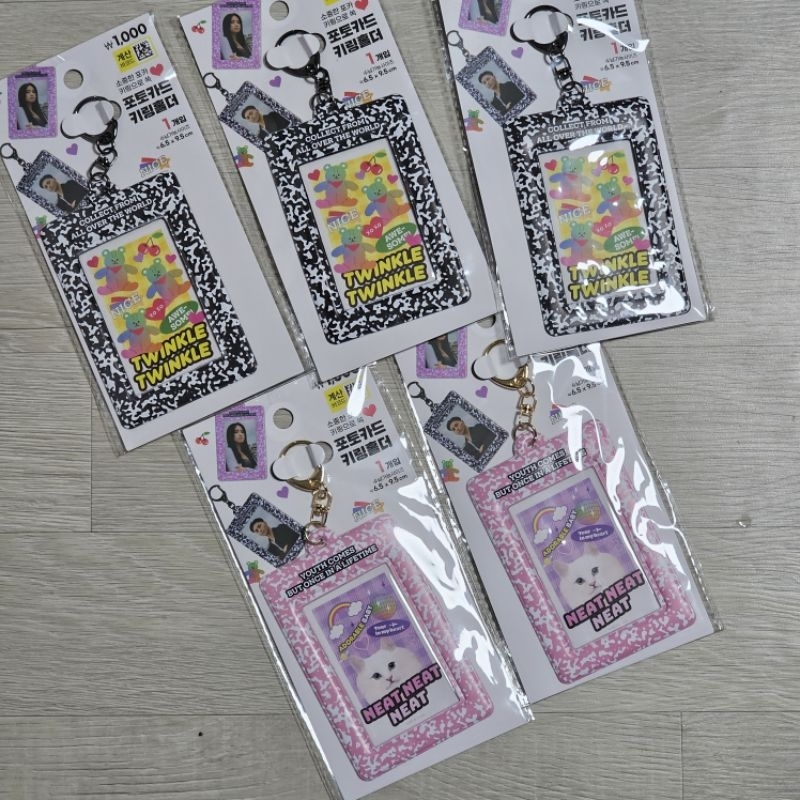 

Photocard Keyring Holder (ID / PC / Cahol / Card Holder korea kpop)