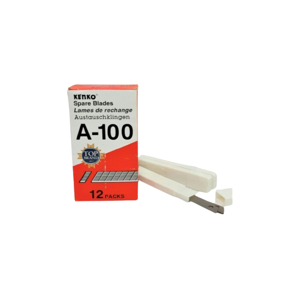 

HJK Isi cutter Pisau Pemotong Cutter Blade Kenko L-150 Dan A-100 - 5 Pcs/ Tube - Lusin