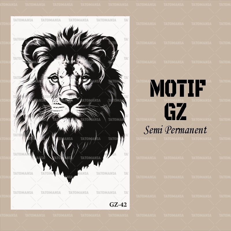 stiker tatto temporer semi permanen GZ 42 - tattooinkk