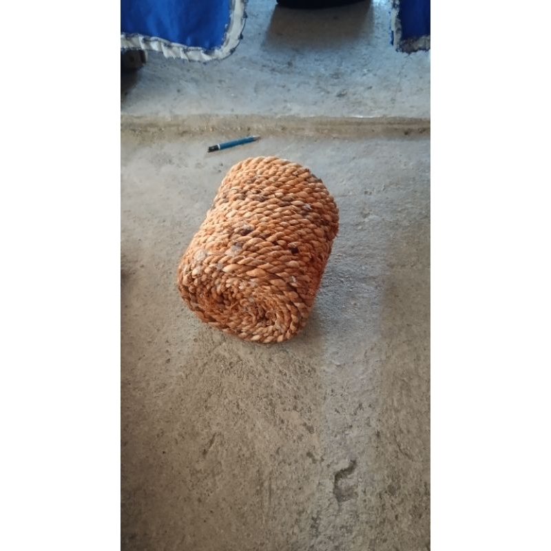 

prakarya sekolah,,,tempat pensil pelepah pisang