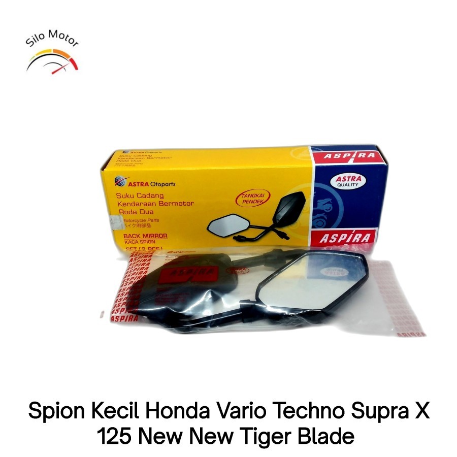 Spion Kecil Aspira Untuk Honda Vario Techno Supra X 125 New Tiger New Blade (12-BM02-M10BHR)