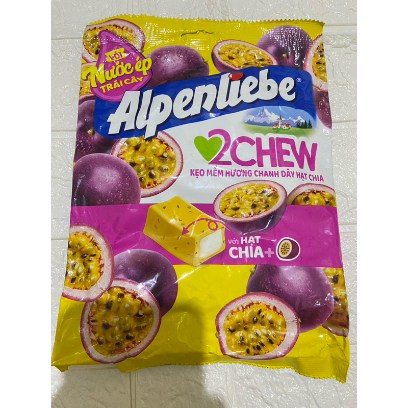 

Alpenliebe 2chew jumbo 220,5gr rasa markisa import vietnam