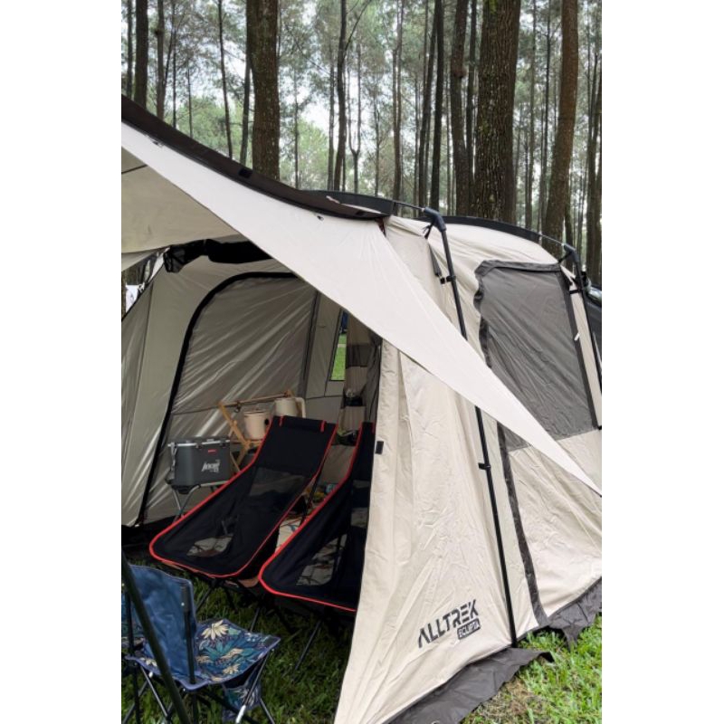 tenda Alltrek eclipta Ivory white Preloved