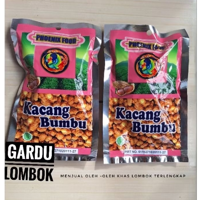 

Kacang Bumbu Phoenix 128 gr Khas Lombok