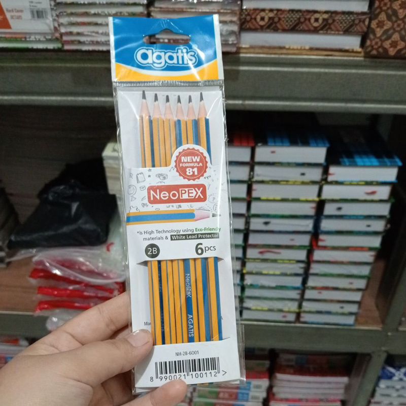 

1 pak pensil Agatis isi 6pcs