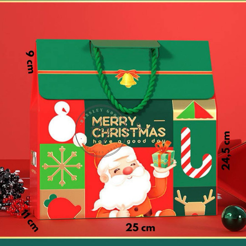 

box hampers tenteng santa