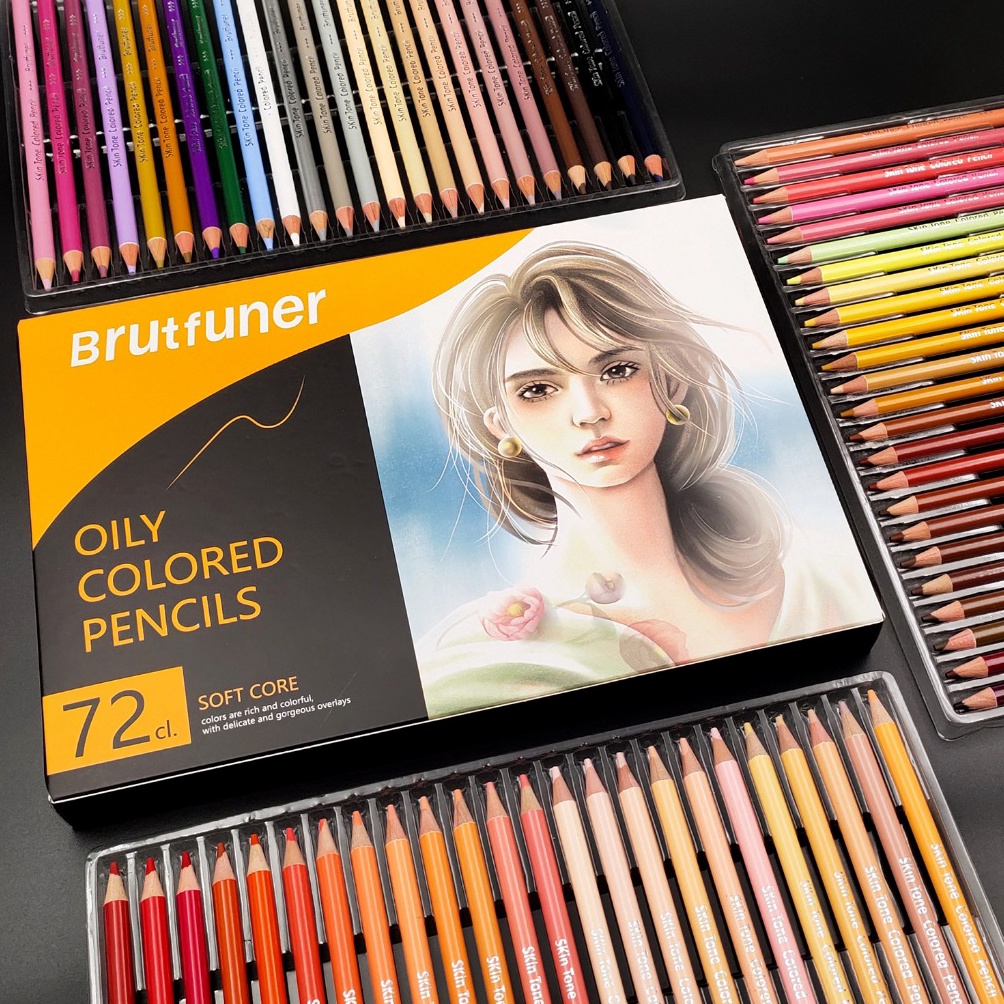 

KODE W6E Brutfuner Original Pensil Warna Lembut Skin Tone Soft Core 26cl5cl72cl