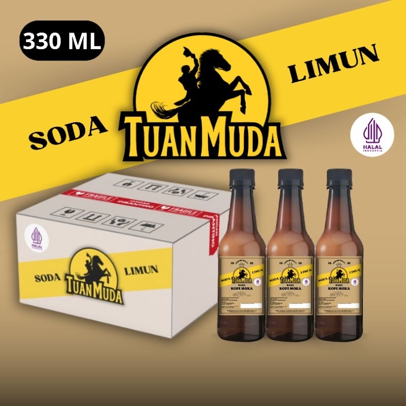 

Limun Tuan Muda Kopi Moka 24 botol | Minuman Soda Klasik Nostalgia 330ml halal termurah (Botol Plastik)