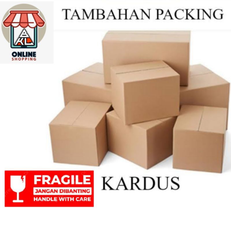 

Packing Tambahan Untuk Exstra Keamanan Tambahan Kardus, Plastik, Fragile