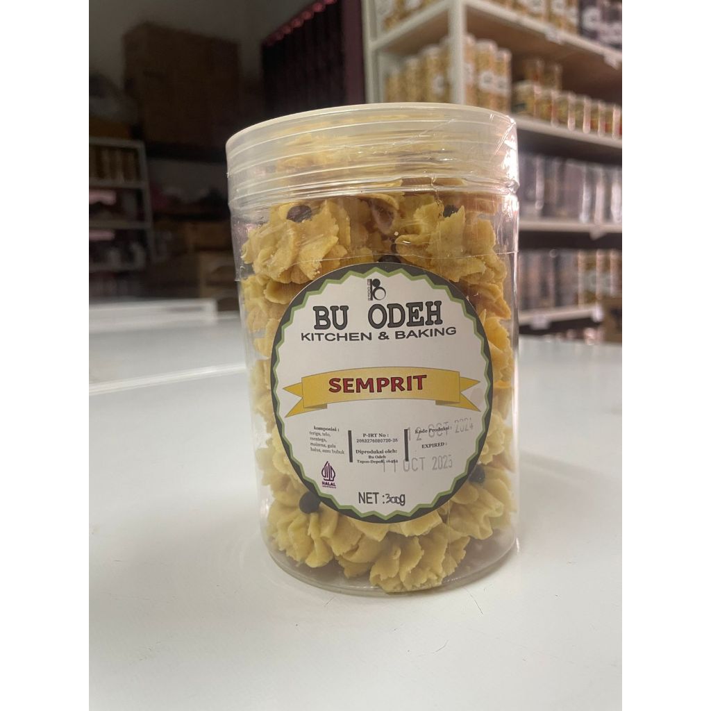 

Kue Semprit Bu Odeh 300gr / Semprit Kue Kering Bu Odeh