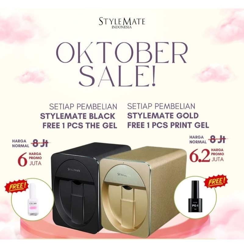 PRELOVED MESIN PRINTER NAIL ART MENGHIAS KUKU PAKAI FOTO DAN DESAIN MEWAH.