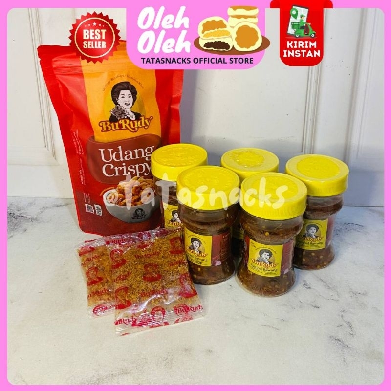 

Paket Sambal Bu Rudy J : 1 udang + 5 bawang