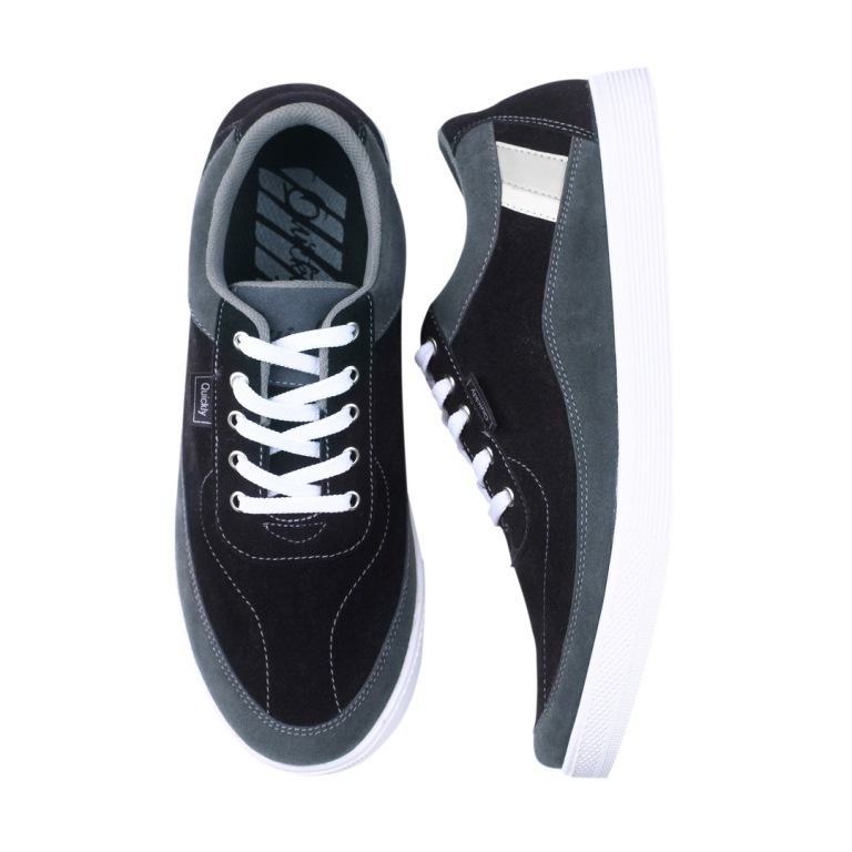 Axton Black |Local Pride Style x Quickly| Sepatu Sneakers Casual Pria Sepatu Kets Premium Sepatu Kas